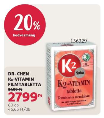 DR. CHEN K2-VITAMIN FILMTABLETTA