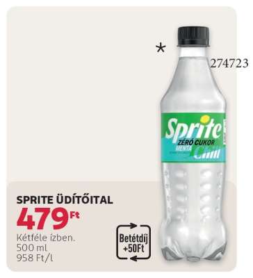 SPRITE ÜDÍTŐITAL