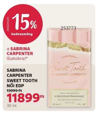 SABRINA CARPENTER SWEET TOOTH NŐI EDP