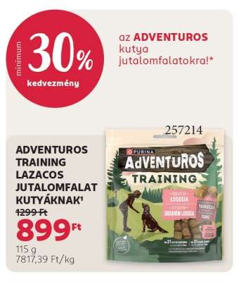 ADVENTUROS TRAINING LAZACOS JUTALOMFALAT KUTYÁKNAK