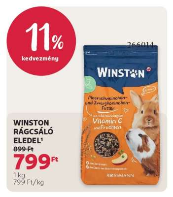 WINSTON RÁGCSÁLÓ ELEDEL