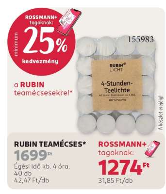 RUBIN TEAMÉCSES**