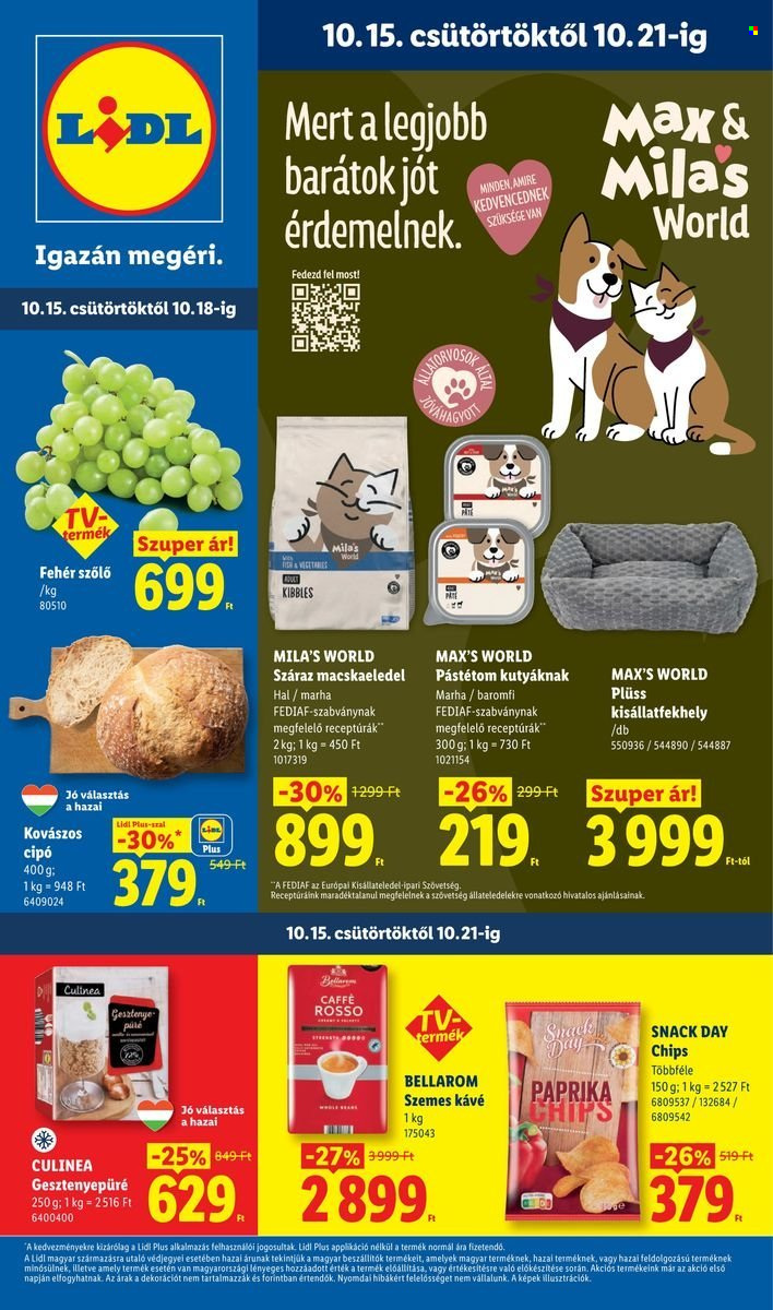 Lidl akciós újságok - 2026.10.15 - 2026.10.21. Oldal 1
