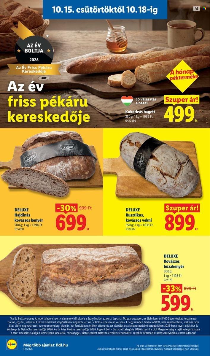 Lidl akciós újságok - 2026.10.15 - 2026.10.21. Oldal 2
