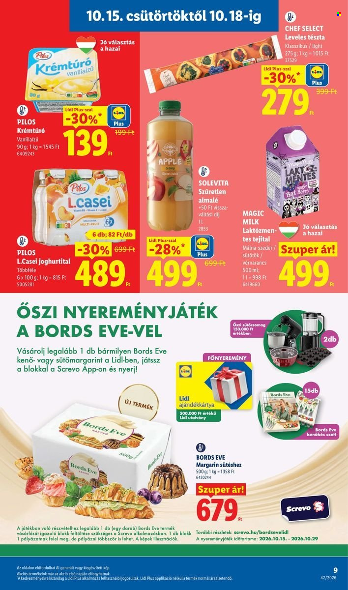 Lidl akciós újságok - 2026.10.15 - 2026.10.21. Oldal 9