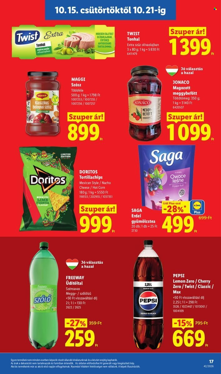 Lidl akciós újságok - 2026.10.15 - 2026.10.21. Oldal 17
