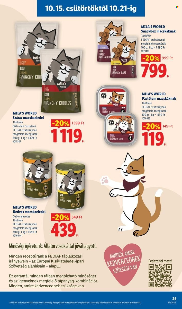 Lidl akciós újságok - 2026.10.15 - 2026.10.21. Oldal 25