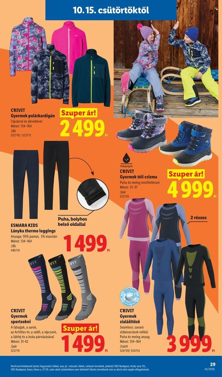 Lidl akciós újságok - 2026.10.15 - 2026.10.21. Oldal 29