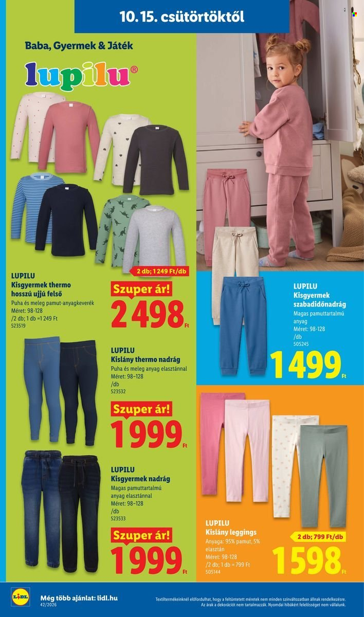 Lidl akciós újságok - 2026.10.15 - 2026.10.21. Oldal 34