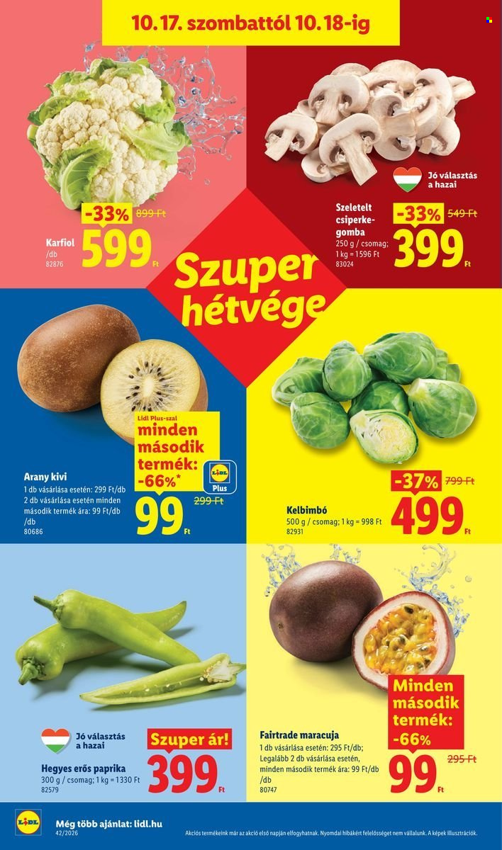 Lidl akciós újságok - 2026.10.15 - 2026.10.21. Oldal 42