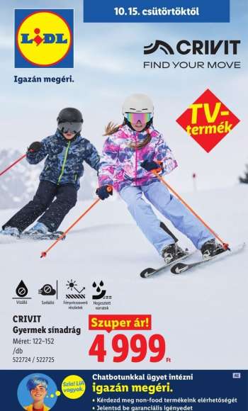 Újság Lidl - 2026.10.15 - 2026.10.21.