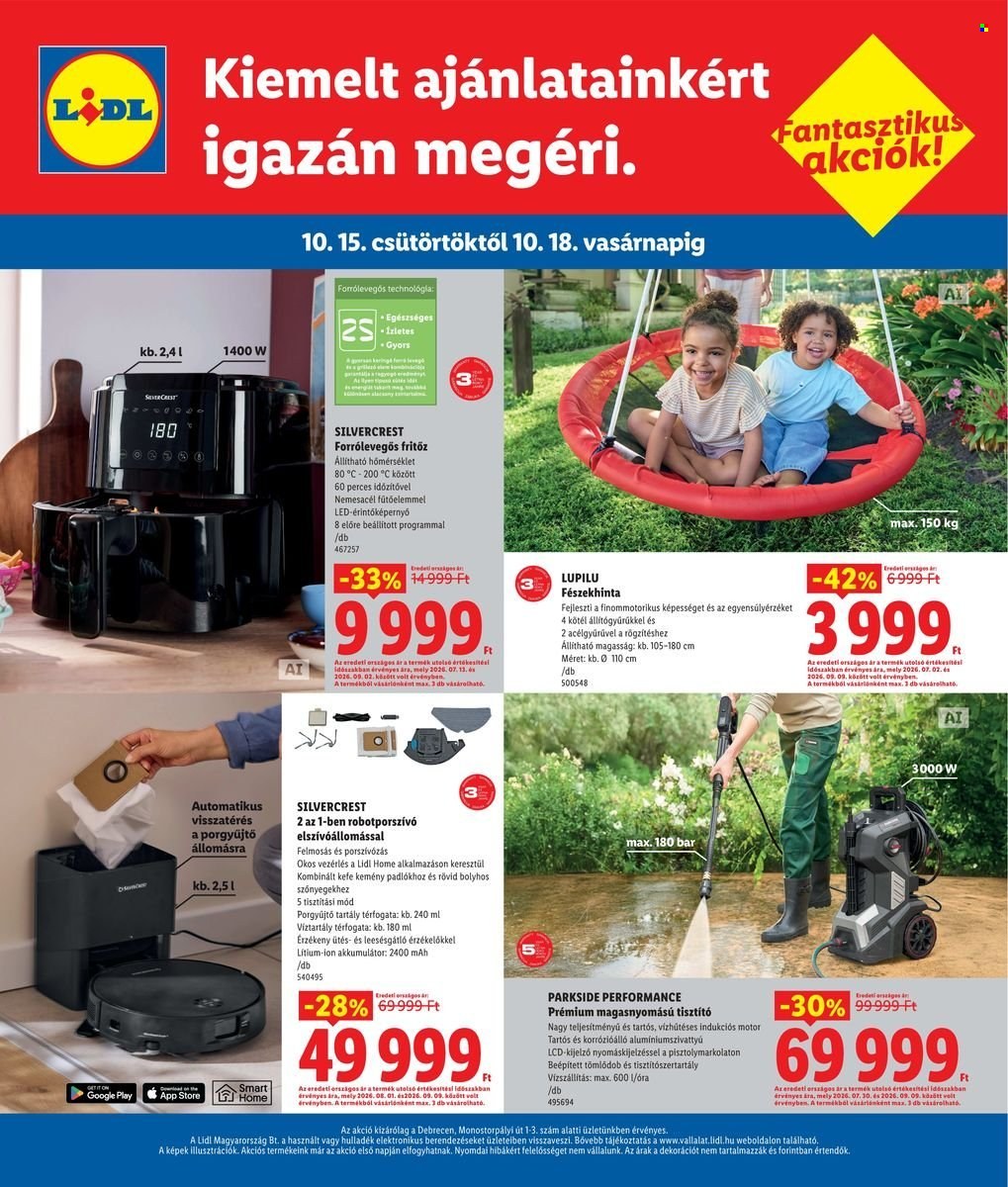 Lidl akciós újságok - 2026.10.15 - 2026.10.18. Oldal 4