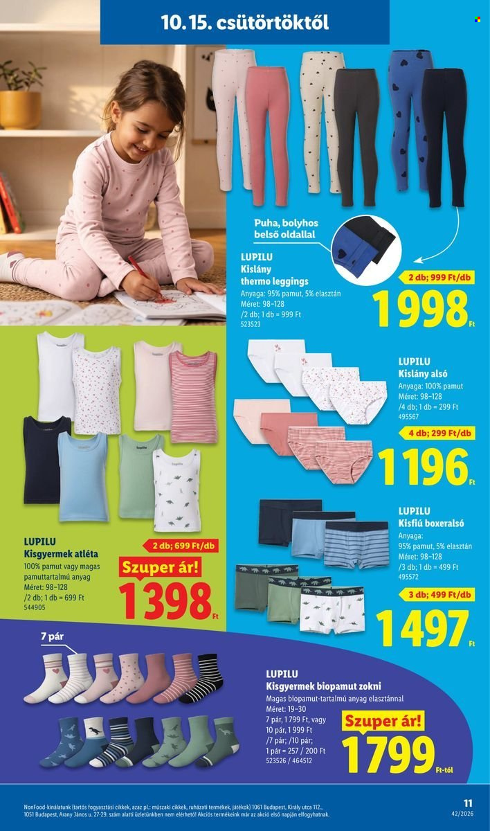 Lidl akciós újságok - 2026.10.15 - 2026.10.21. Oldal 11