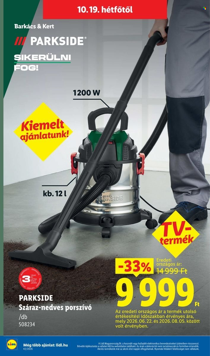 Lidl akciós újságok - 2026.10.15 - 2026.10.21. Oldal 18
