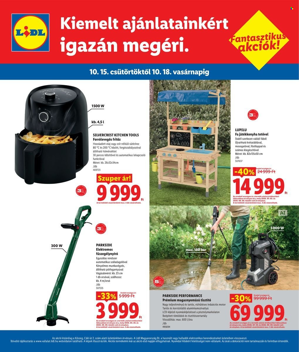 Lidl akciós újságok - 2026.10.15 - 2026.10.18. Oldal 2
