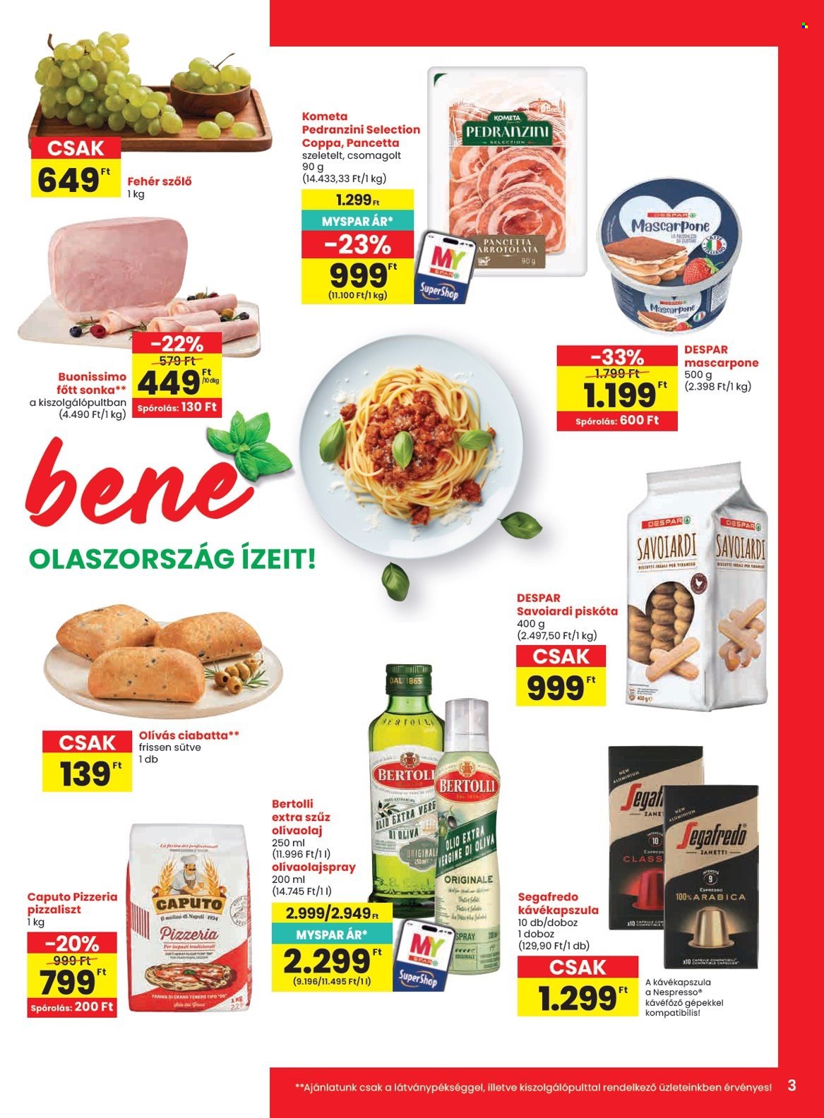 SPAR akciós újságok - 2026.10.15 - 2026.10.21. Oldal 3