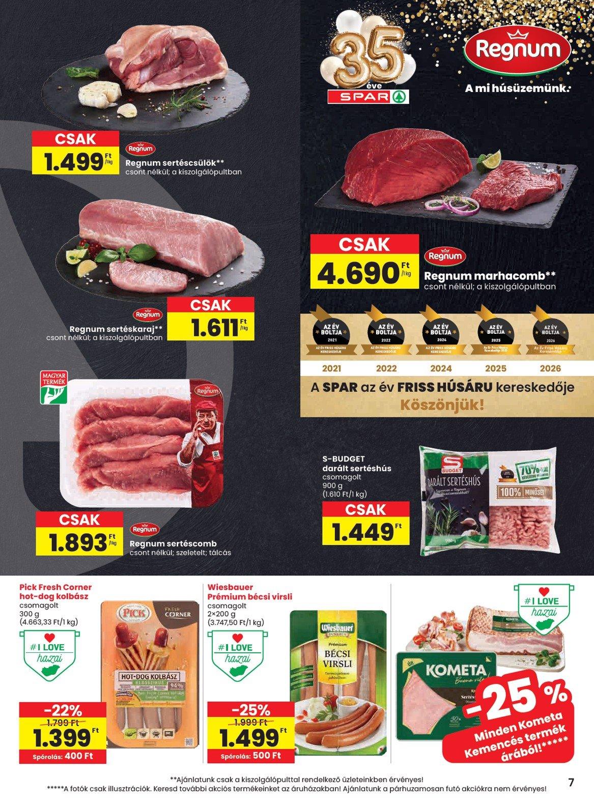 SPAR akciós újságok - 2026.10.15 - 2026.10.21. Oldal 7