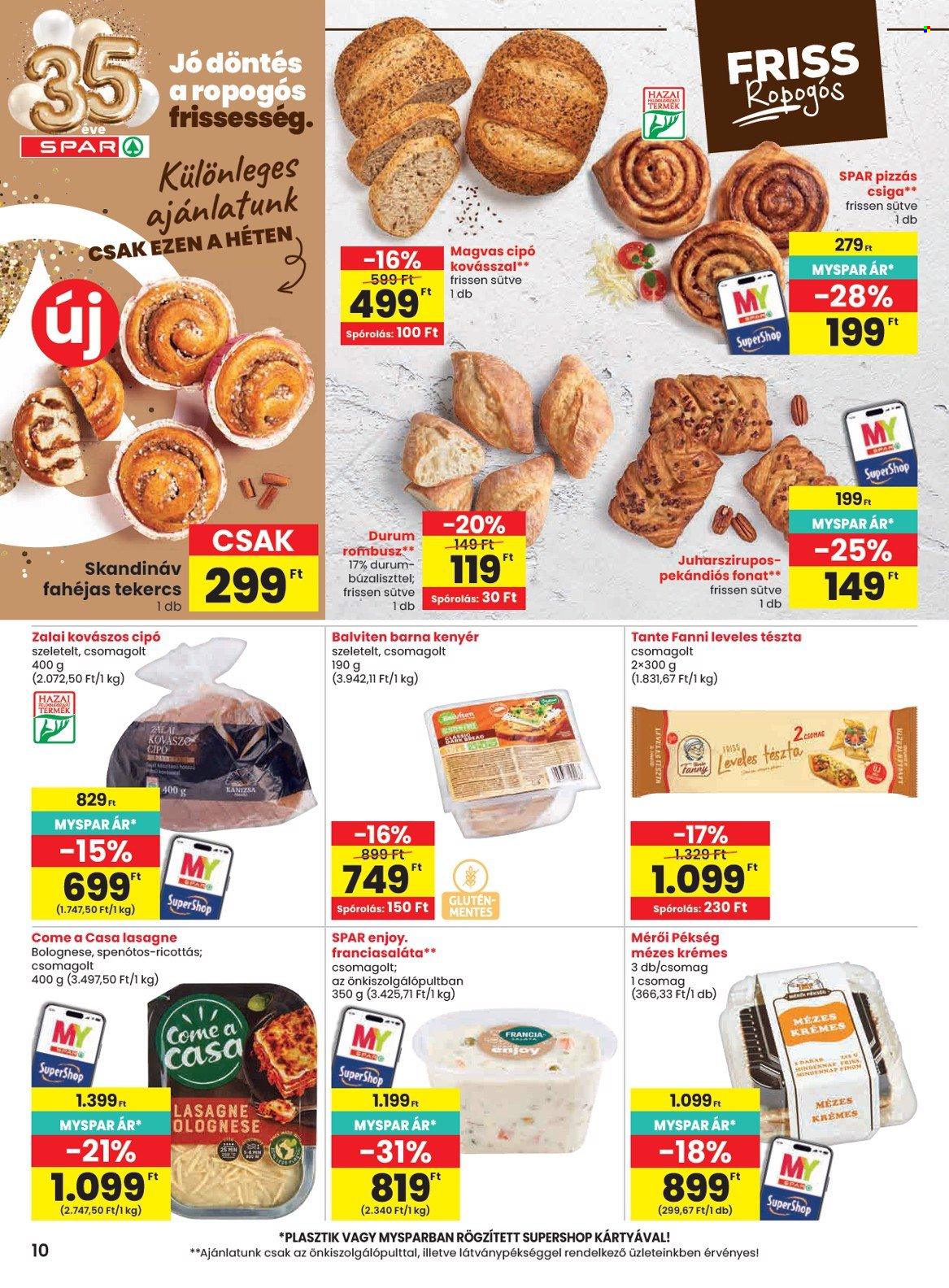SPAR akciós újságok - 2026.10.15 - 2026.10.21. Oldal 10