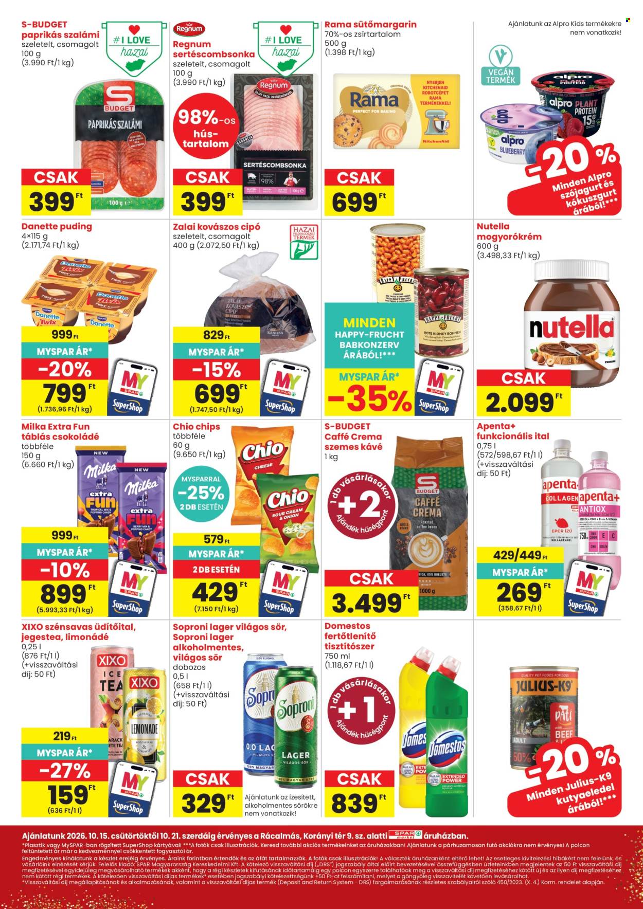 SPAR market akciós újságok - 2026.10.15 - 2026.10.21. Oldal 3
