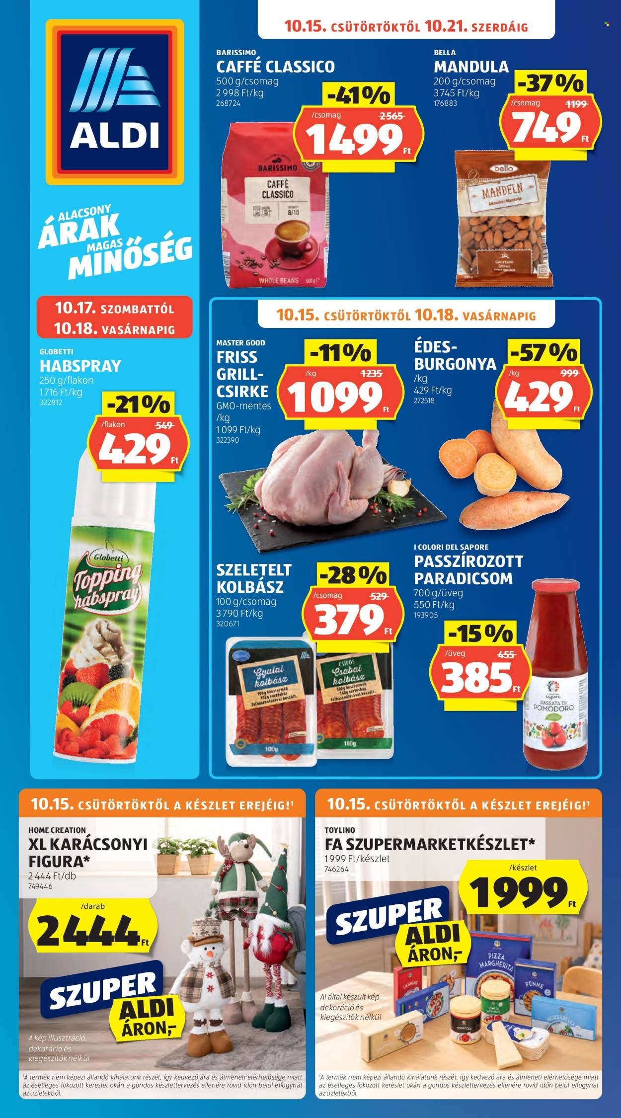 Aldi akciós újságok - 2026.10.15 - 2026.10.21. Oldal 1