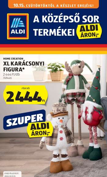 Újság Aldi - 2026.10.15 - 2026.10.21.