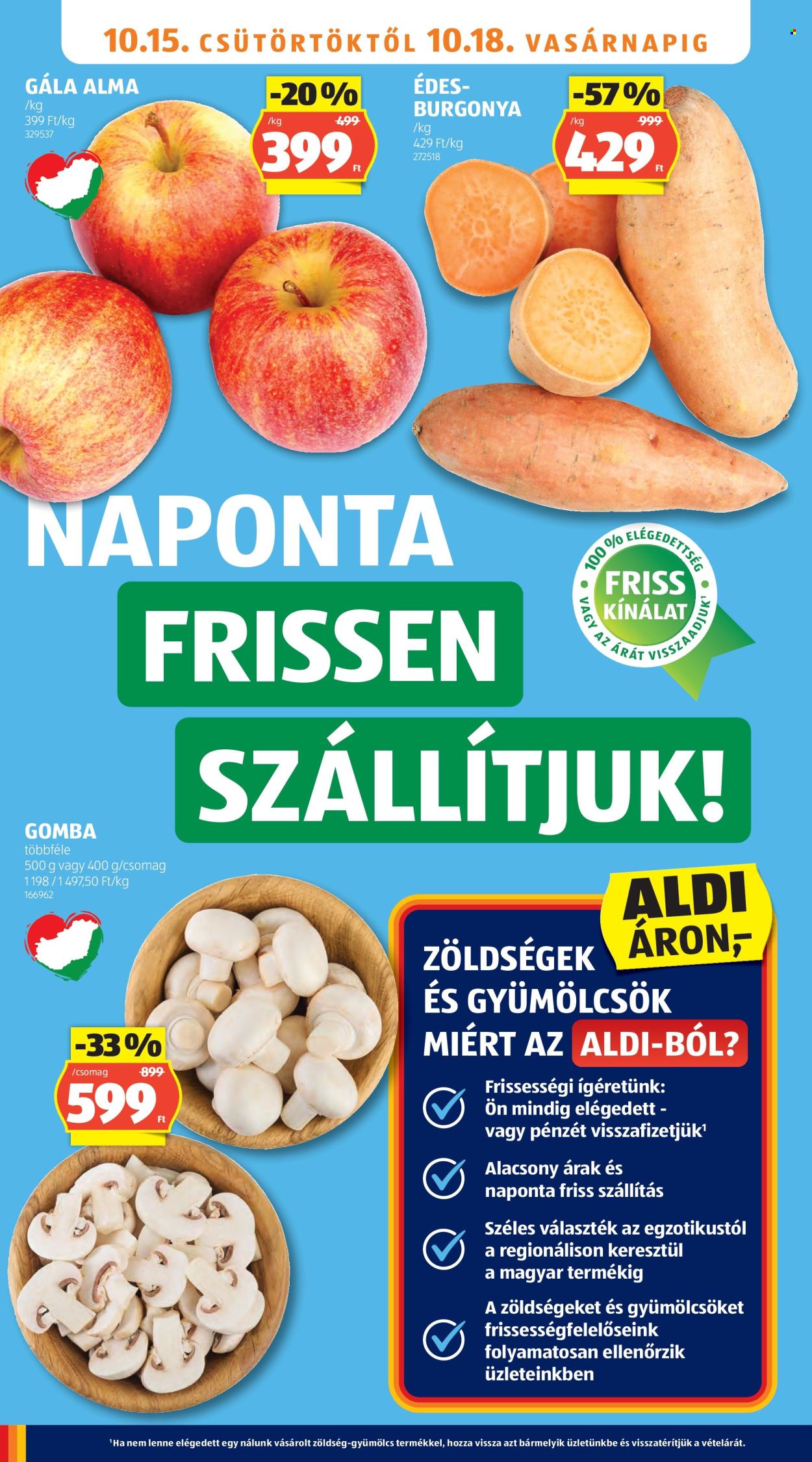 Aldi akciós újságok - 2026.10.15 - 2026.10.21. Oldal 6