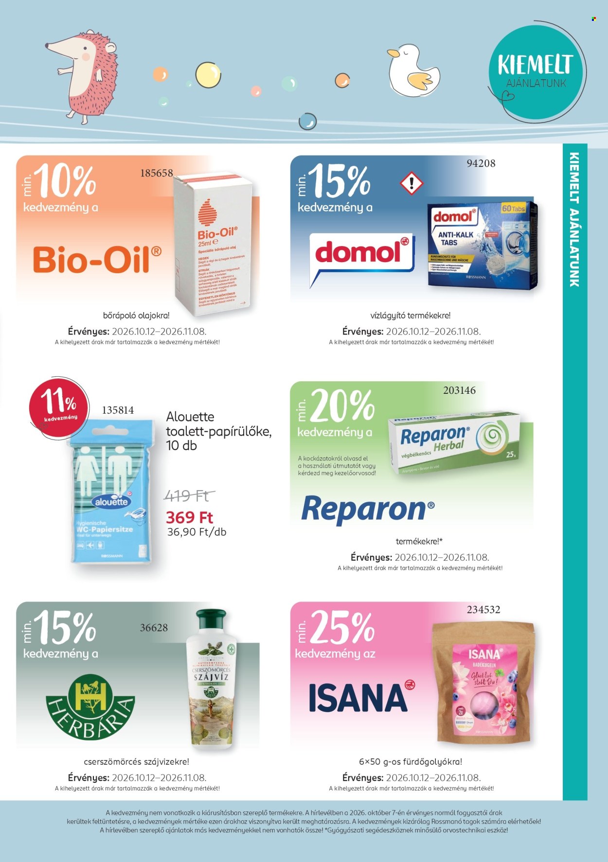 Rossmann akciós újságok - 2026.10.12 - 2026.11.08. Oldal 5