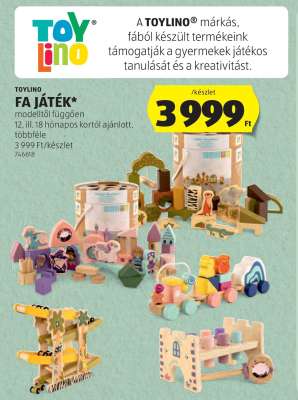 TOYLINO Fa Játék