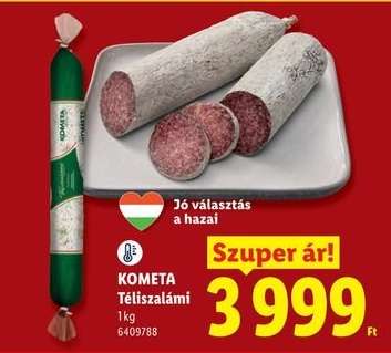 Kometa téliszalámi