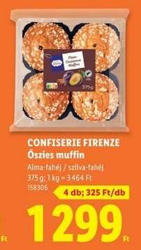 CONFISERIE FIRENZE Őszies muffin