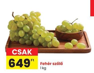 Fehér szőlő