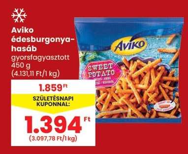 AVIKO Édesburgonya Hasáb