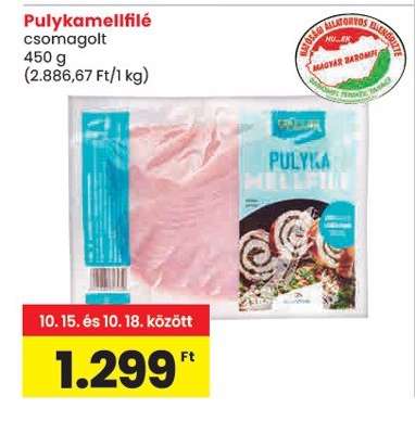 Pulykamellfilé