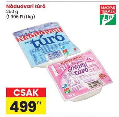 Nádudvari túró