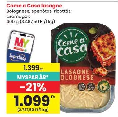 Come a Casa lasagne