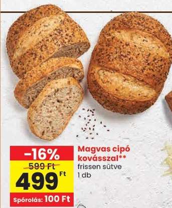 Magvas cipó kovásszal