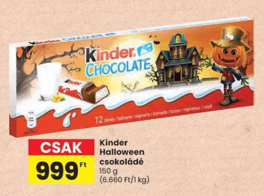 Kinder Halloween csokoládé