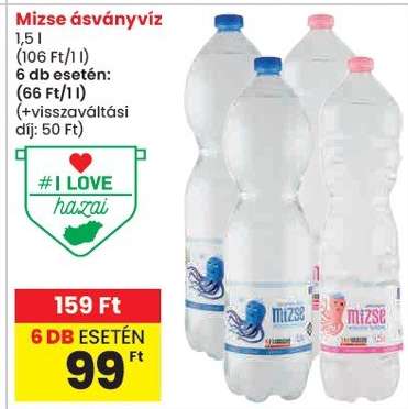 Mizse ásványvíz