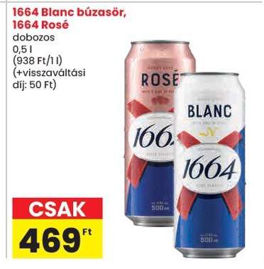 1664 Blanc búzasör, 1664 Rosé