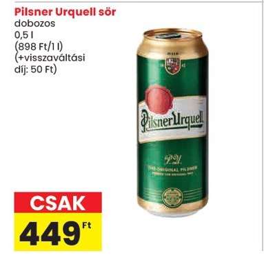 Pilsner Urquell sör
