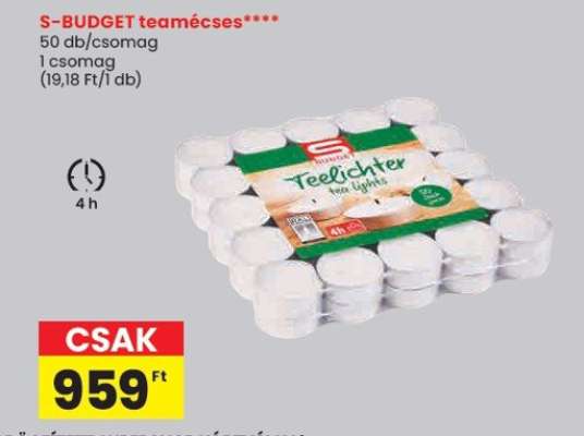 S-BUDGET teamécses