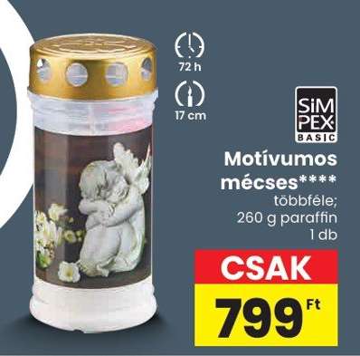 Motívumos mécses