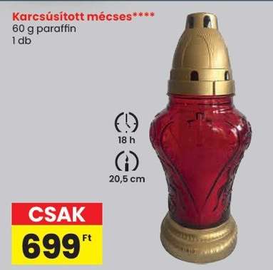 Karcsúsított mécses