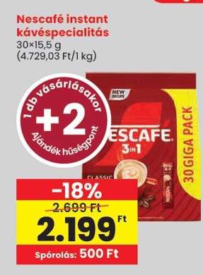 Nescafé instant kávéspecialitás