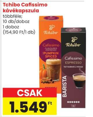 Tchibo Cafissimo Kávékapszula