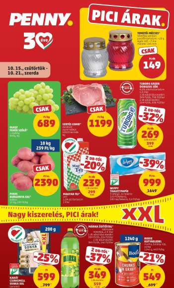 Újság Penny Market - 2026.10.15 - 2026.10.21.