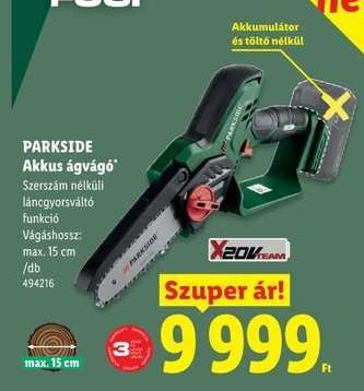 PARKSIDE Akkus ágvágó