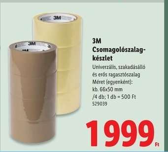 3M Csomagolószalag-készlet