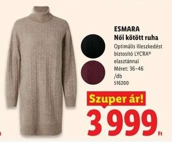 ESMARA Női kötött ruha
