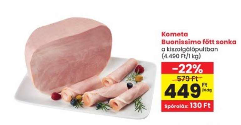 Kometa Buonissimo főtt sonka